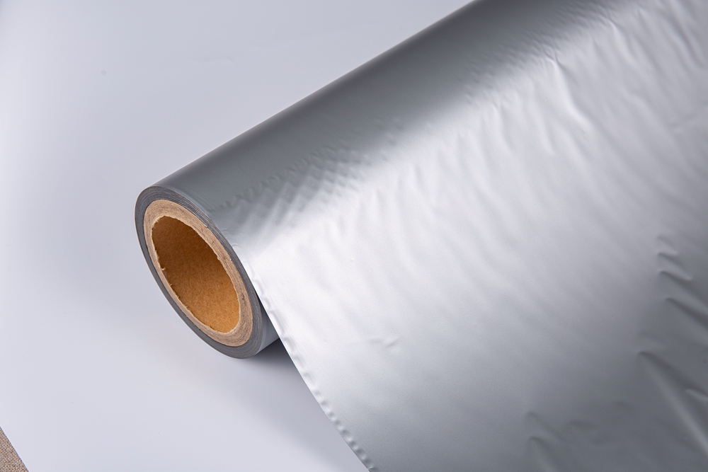 Silver+black shading film