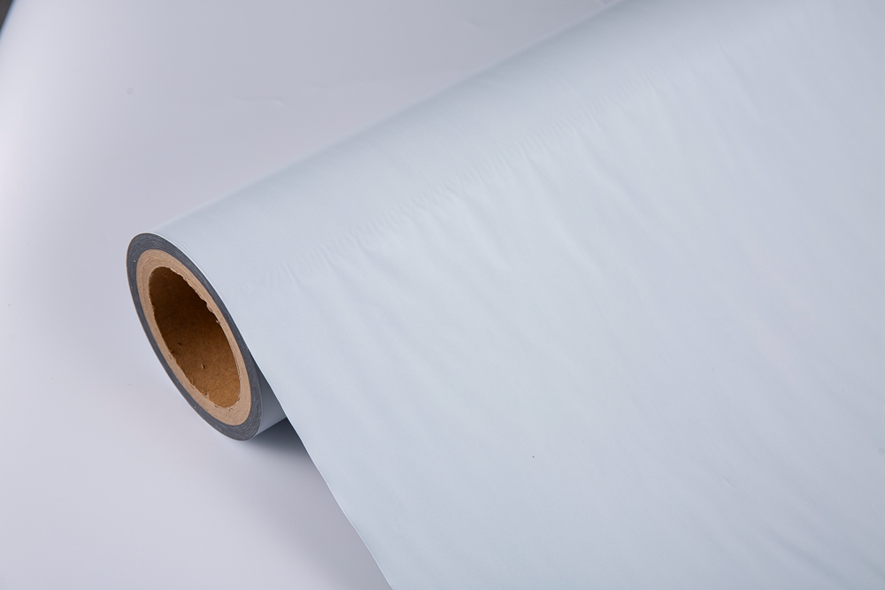 White+black shading film